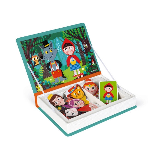 Janod Magneti'Book mix &amp; match fairy tales 30 magnets